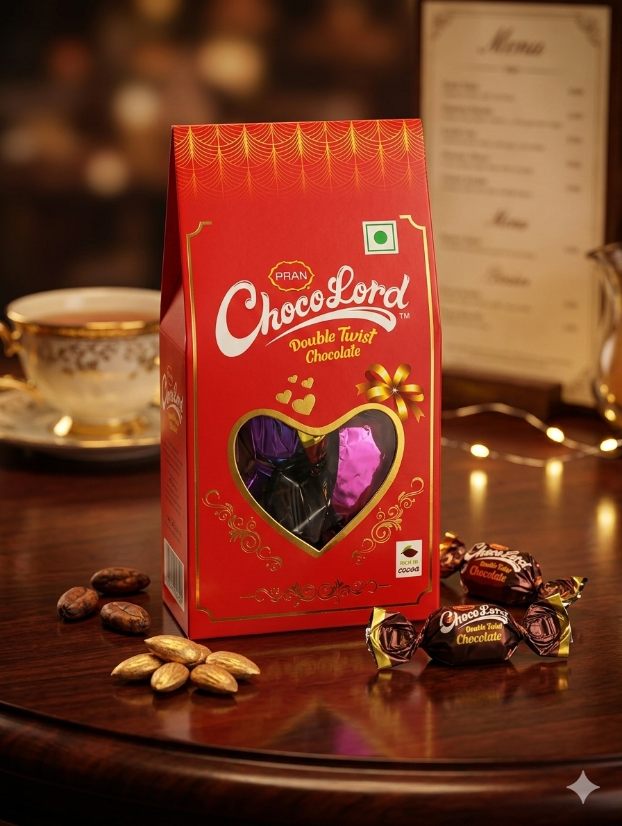Choco Lord Double Twist Chocolate (চকলেট) 10 ps