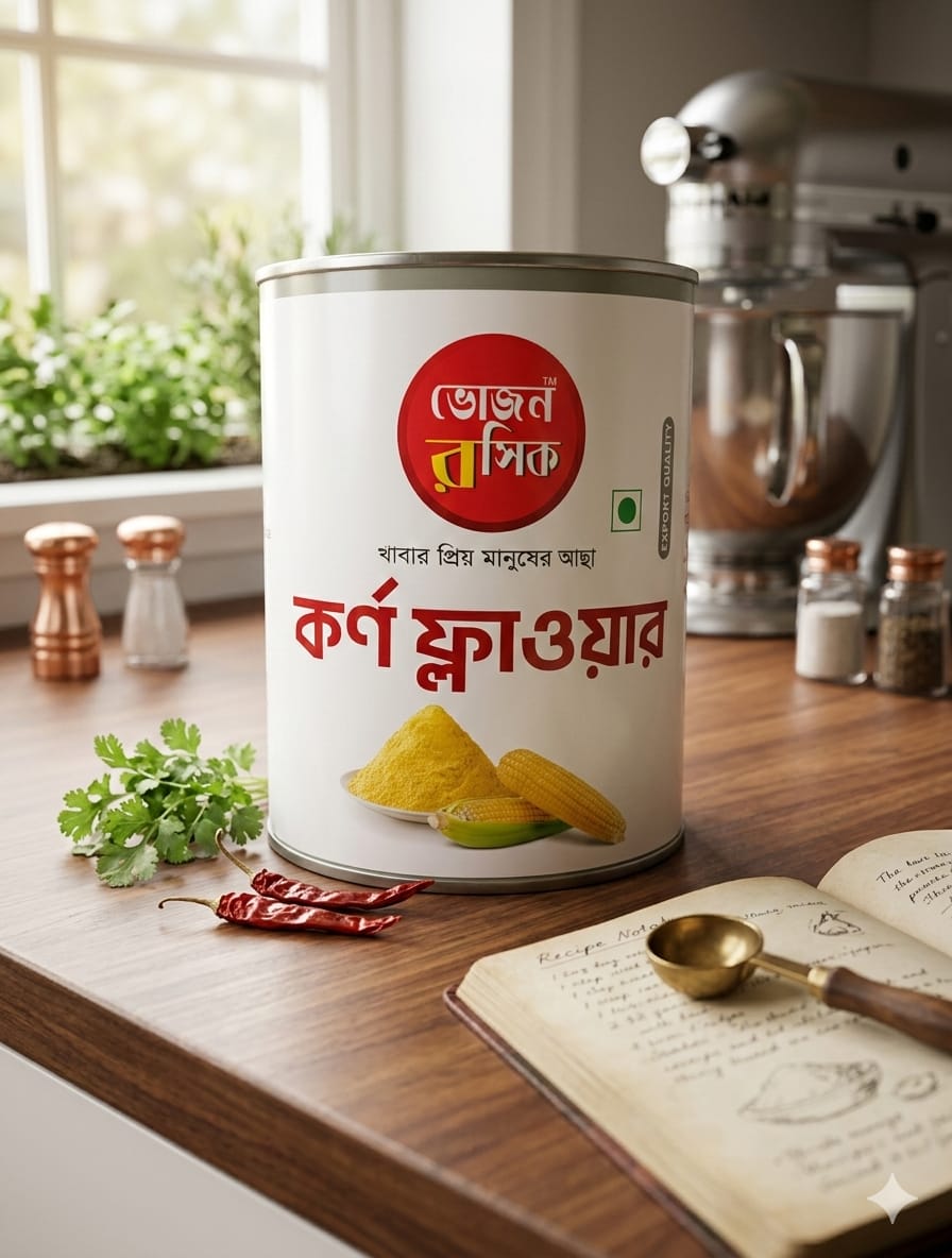 কর্ণ ফ্লাওয়ার (Corn Flour) 100gm