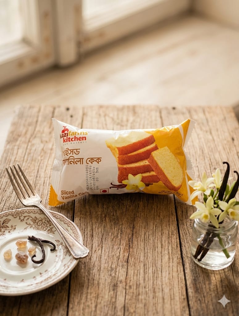 স্লাইডস ভ্যালিনা কেক (Sliced Vanilla Cake) 65gm