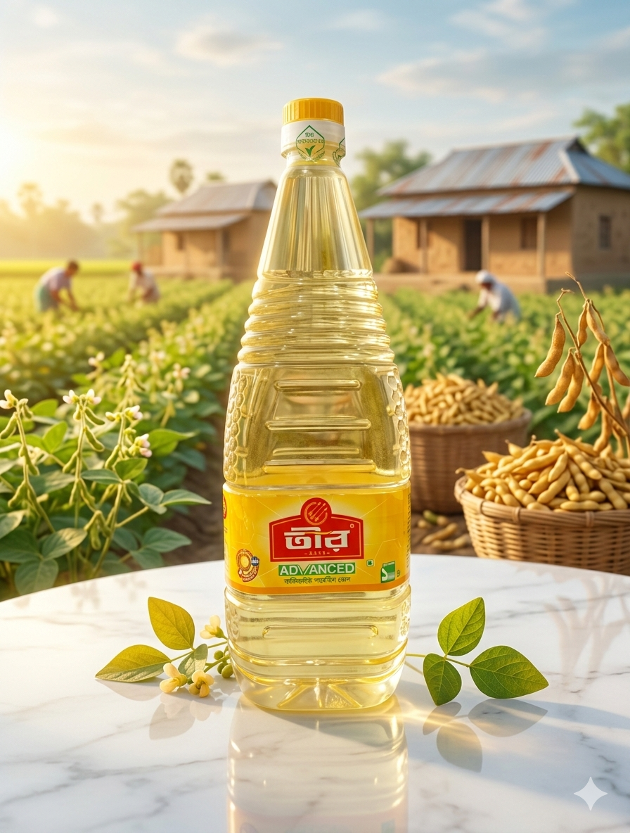 Teer Soyabean Oil (তীর সয়াবিন তেল) 1Litre