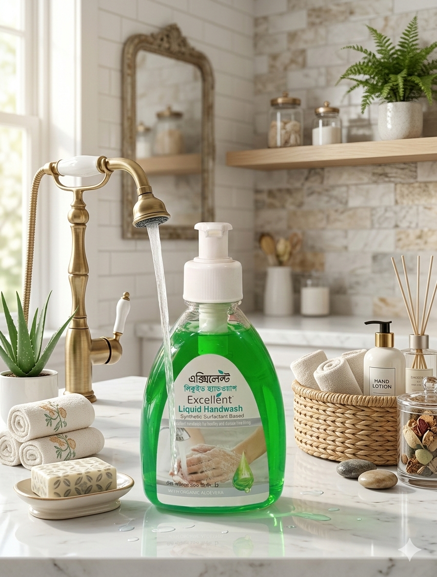 লিকুইড হ্যান্ডওয়াশ এলোভেরা (  Liquid handwash aloevera ) 250ml