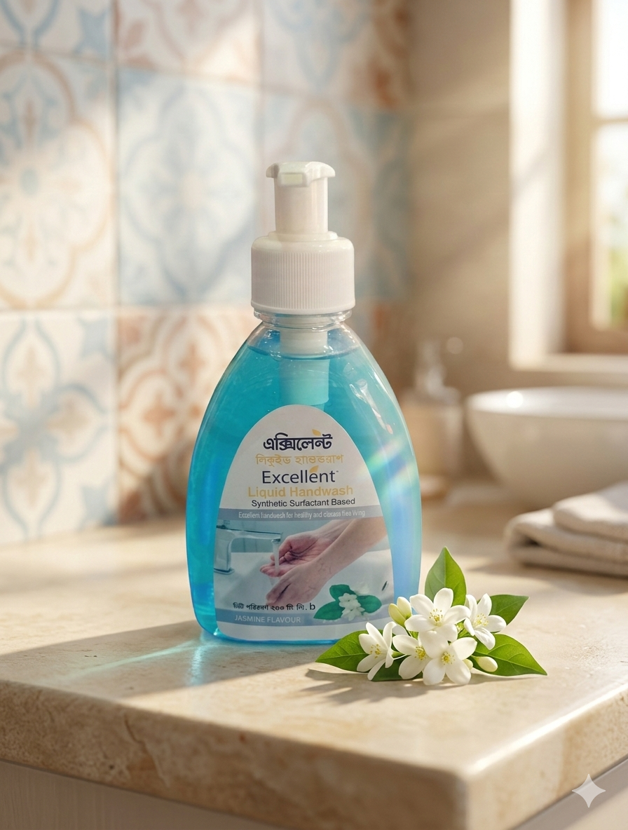 লিকুইড হ্যান্ডওয়াশ জেসমিন (Hand Wash -Jasmine) 250ml