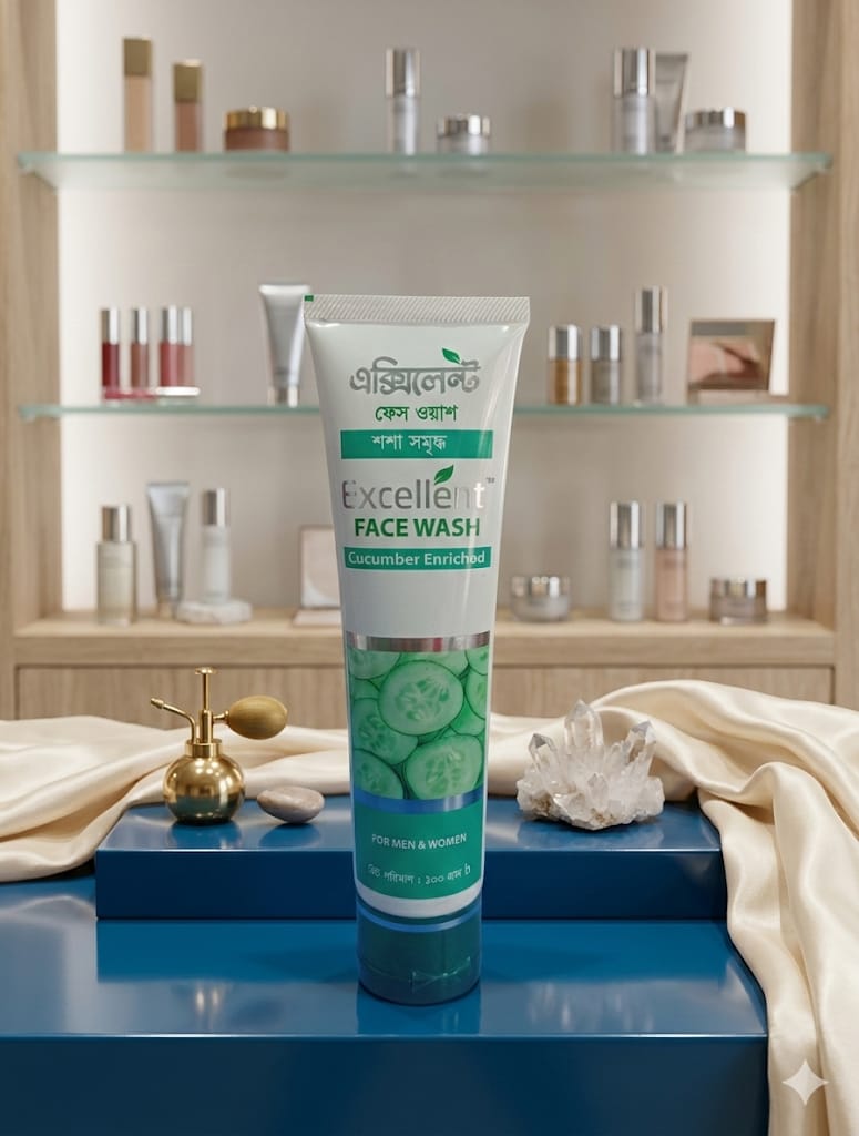 ফেস ওয়াশ- শশা সমৃদ্ধ (Face Wash) 100gm