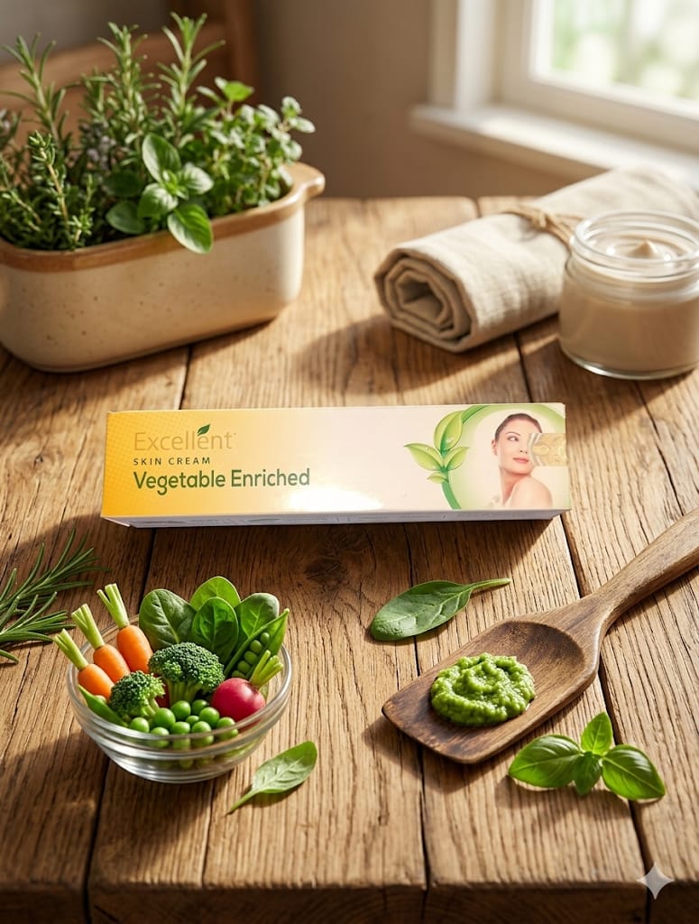 Excellent Vegetable Fairness Skin Cream (স্কিন ক্রিম)