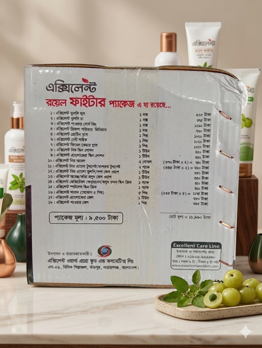 এক্সিলেন্ট রয়েল ফাইটার প্যাকেজ (Royal Fighter Package) 22Pce_img_1