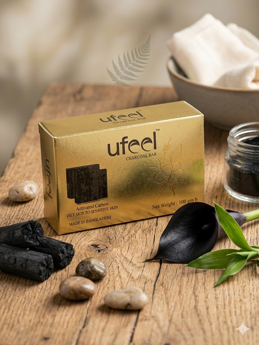 ইউফিল চানকোল বার (Charcoal Bar) 100gm