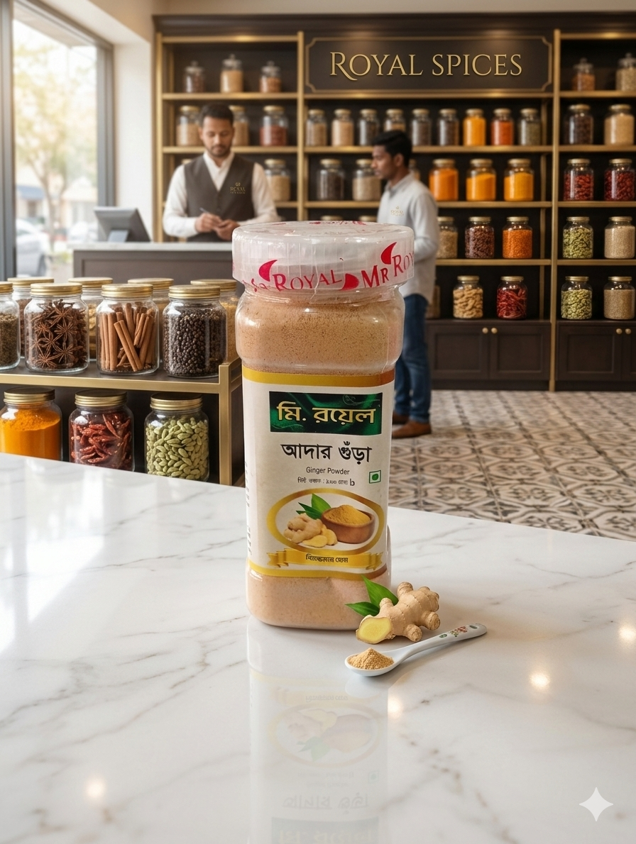 আদার গুঁড়া (Ginger Powder) 100gm