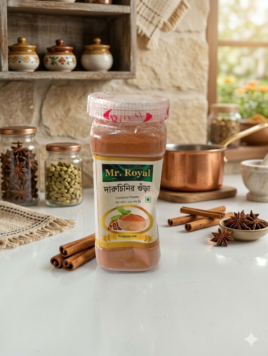 দারুচিনির গুঁড়া (Cinnamon Powder) 100gm
