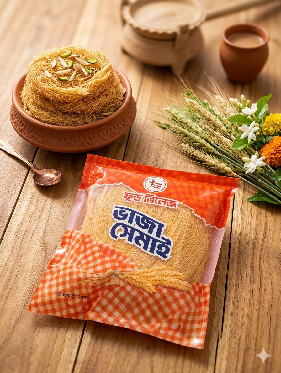ভাজা সেমাই (Rosted  Shemai) 500gm