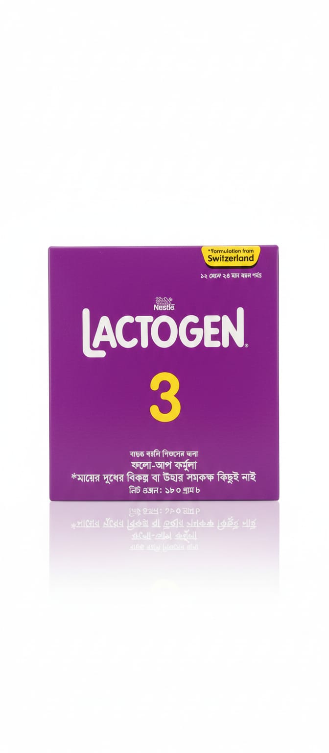 Lactogen 3 (ল্যাকটোজেন) 180gm 1 Pack