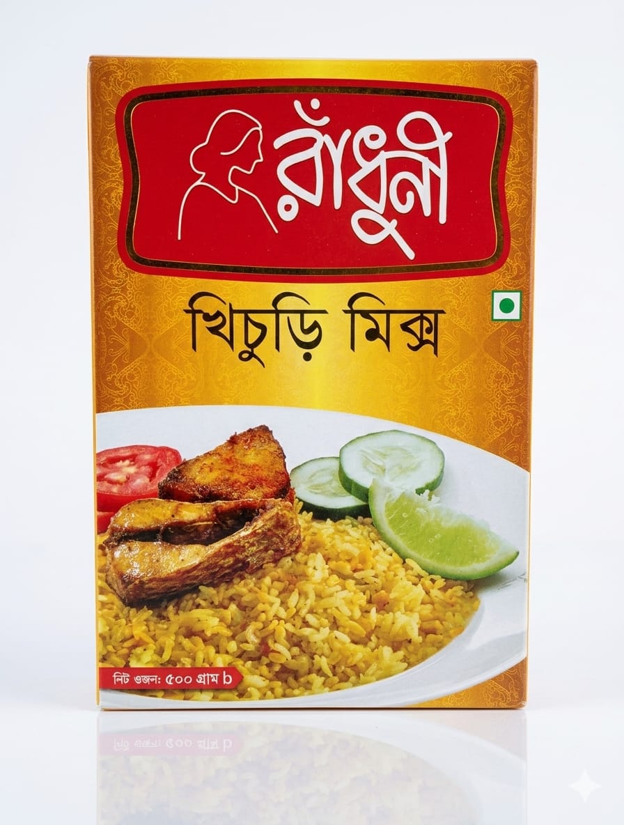 রাঁধুনী খিচুড়ি মিক্স - 500gm