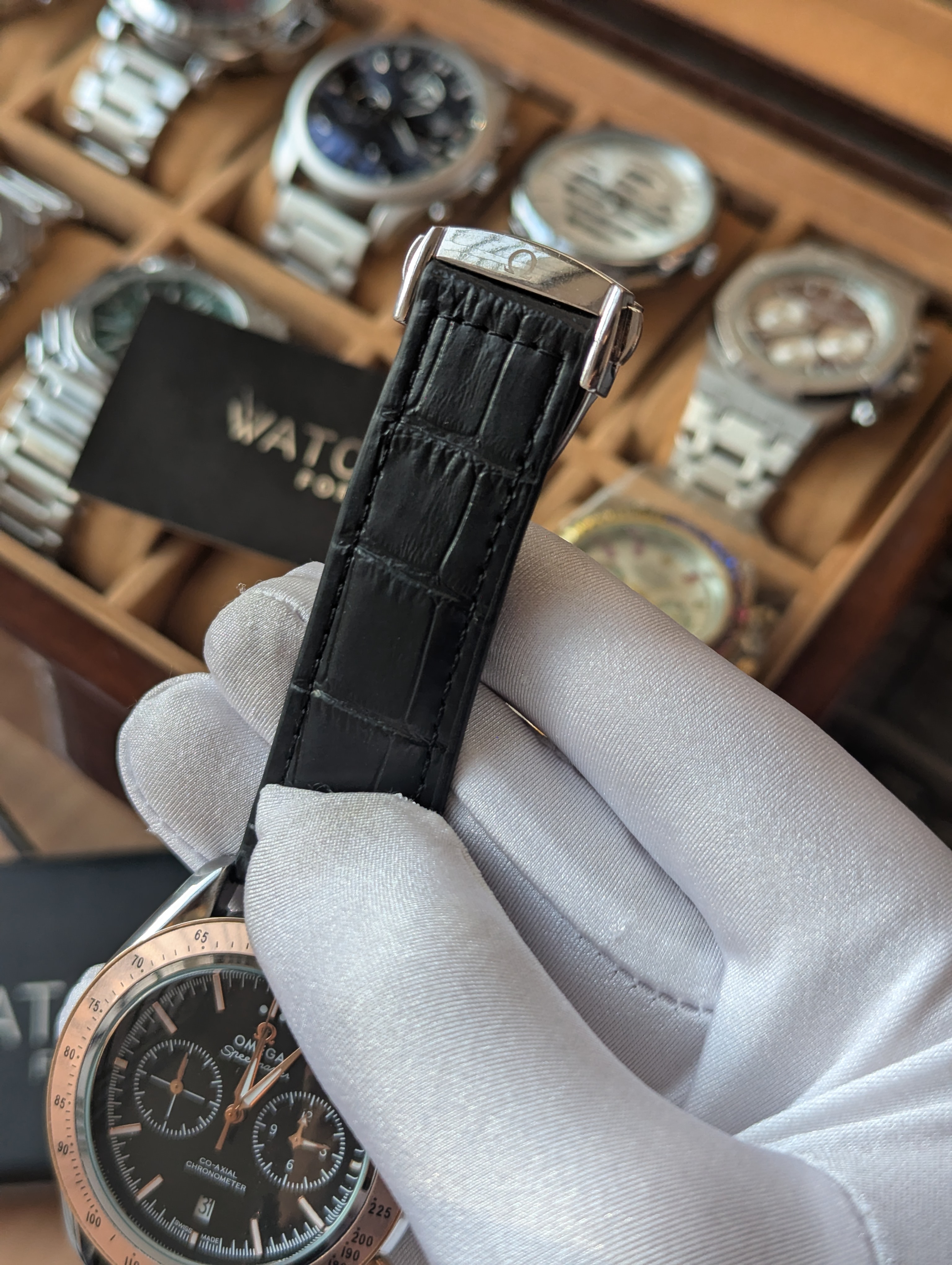 Omega Chronograph Strap Watch_img_5