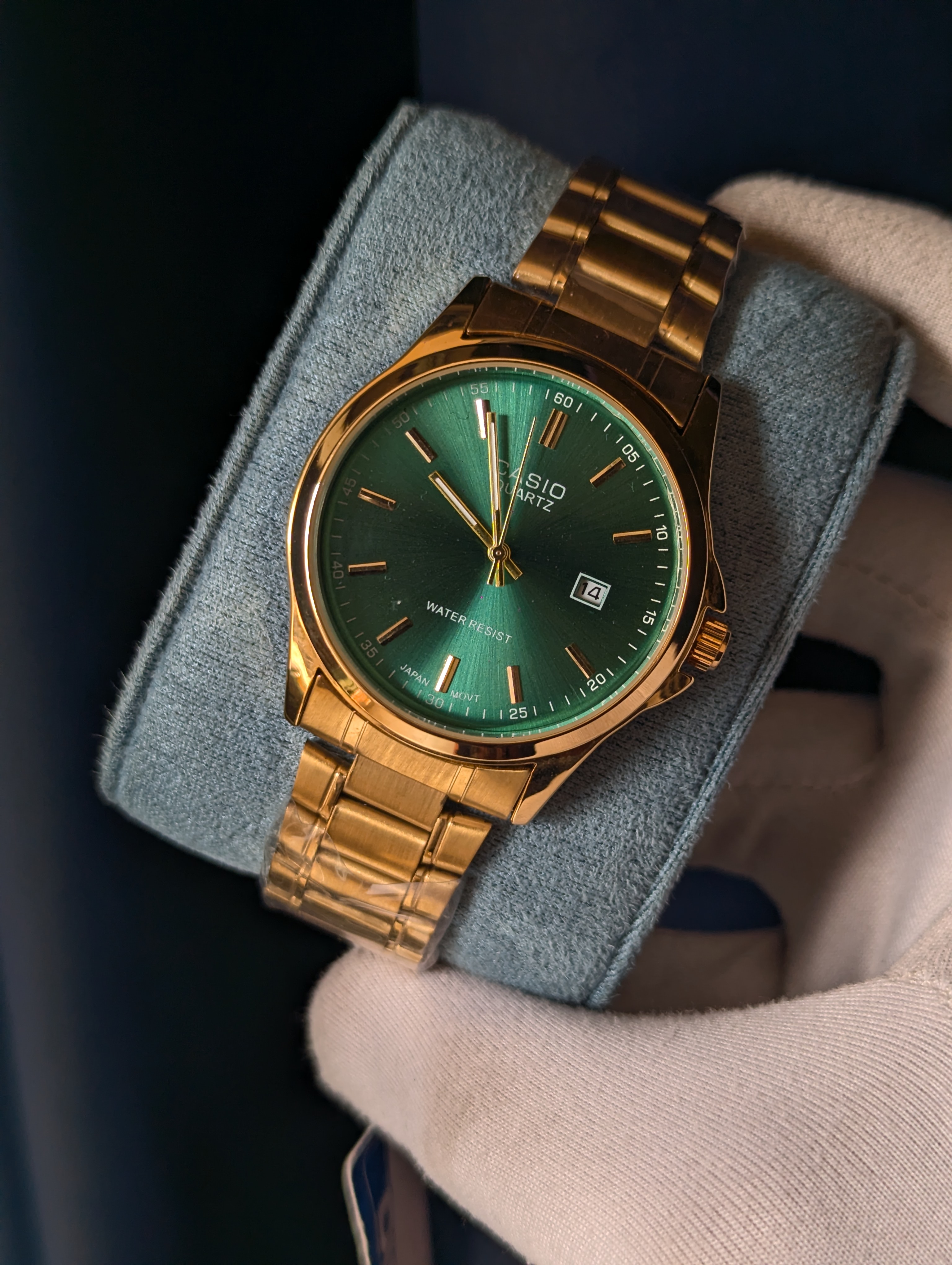 Casio Enticer Golden Green Face_img_1