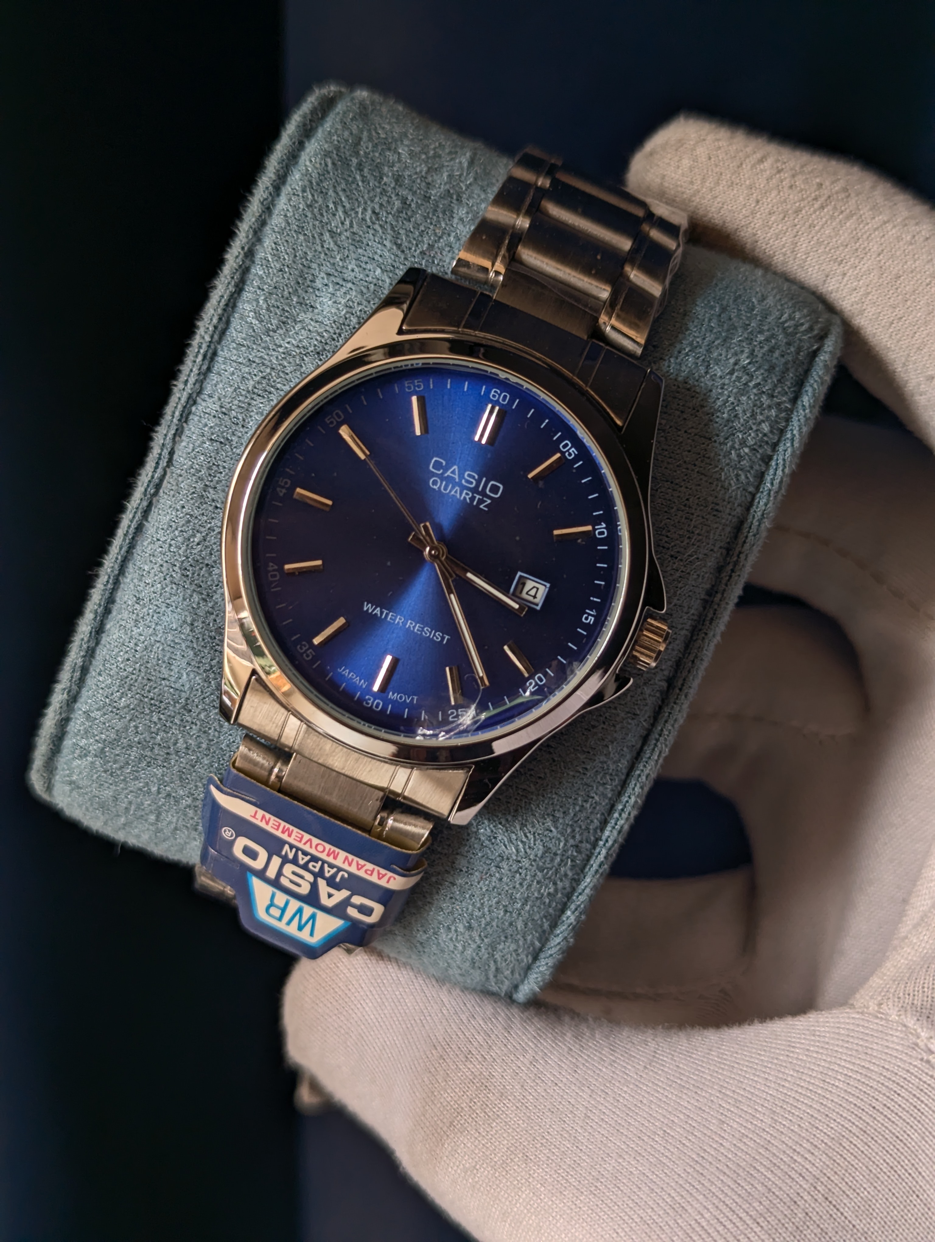 Casio Enticer Silver Blue face_img_1