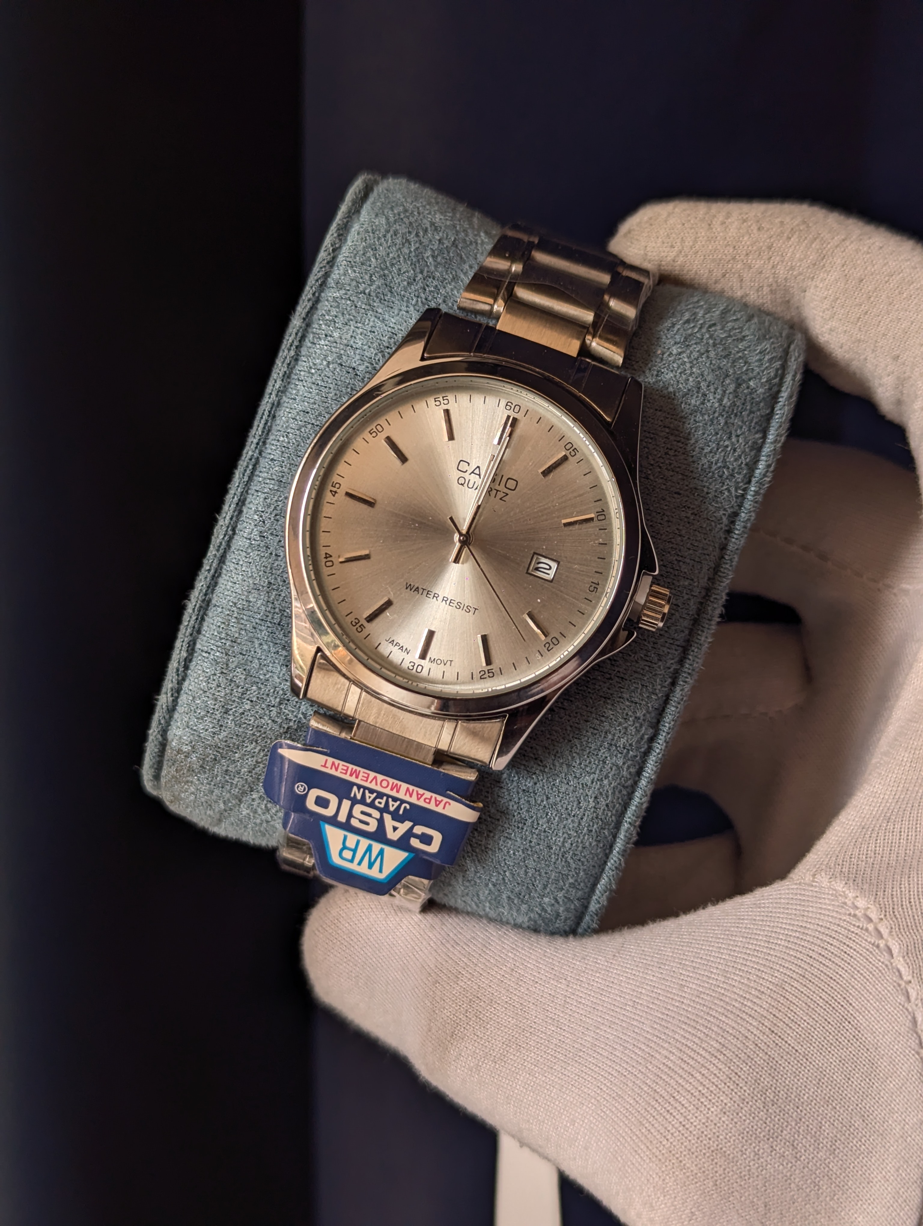 Casio Enticer Silver White Face_img_1