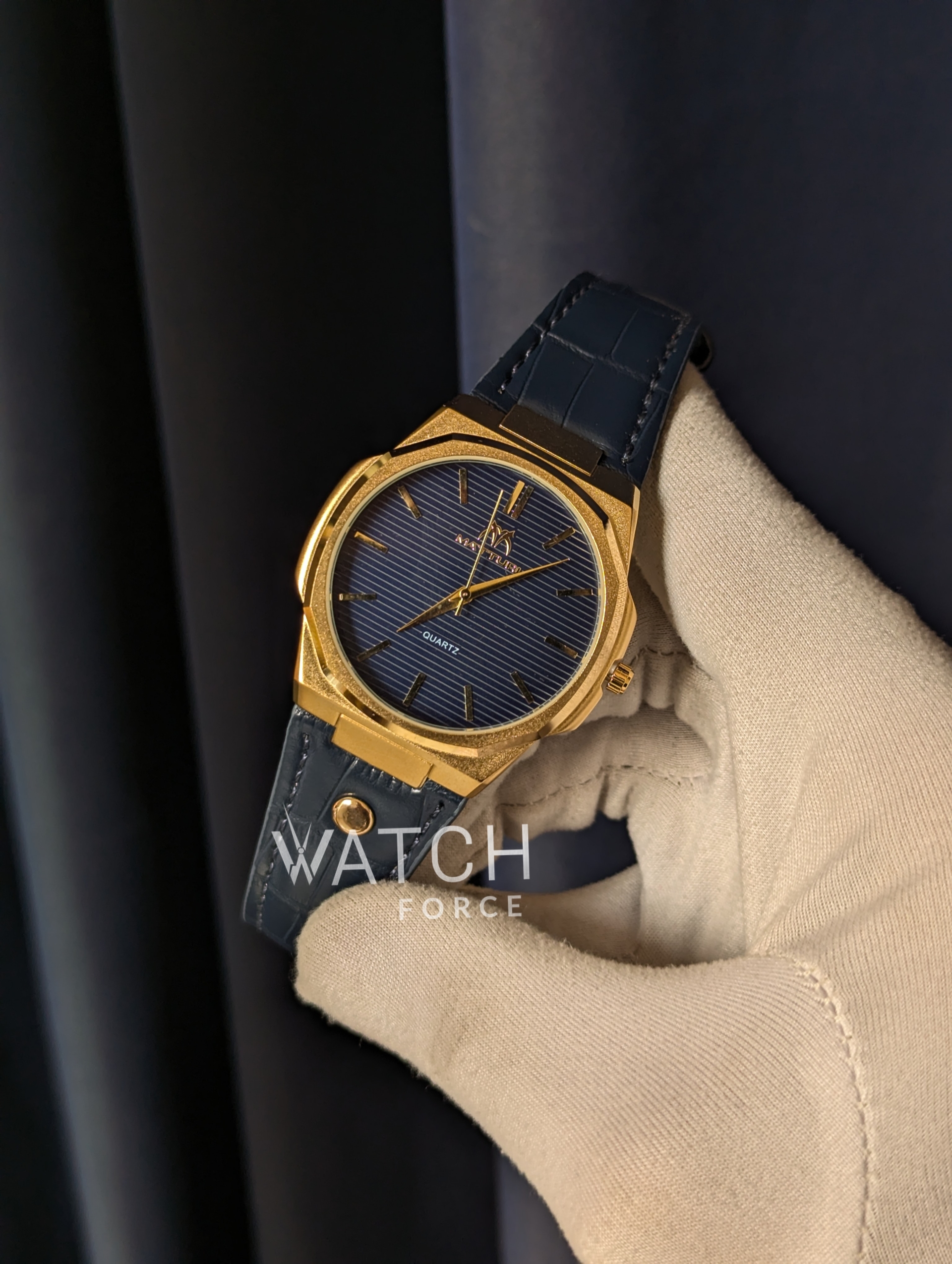 Matturi Golden Blue Face_img_1