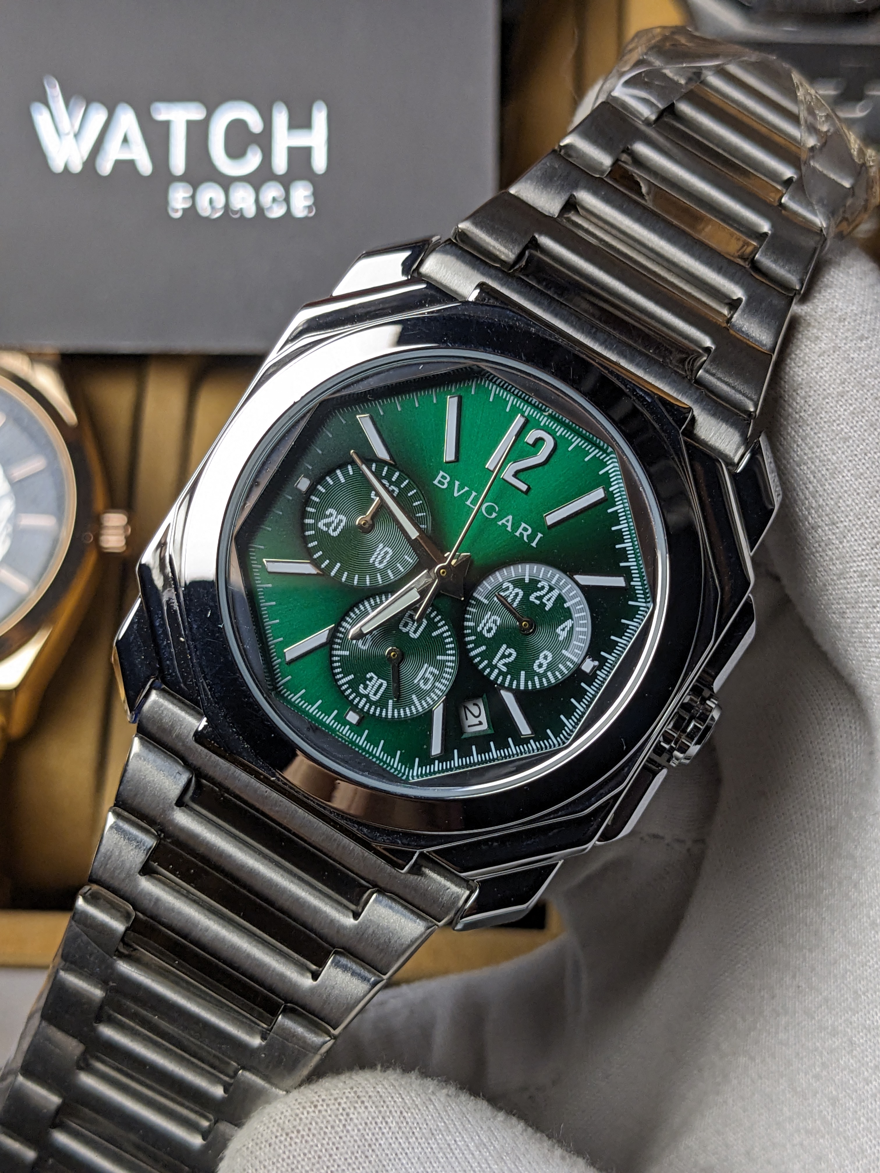 Bvlgari Quartz Watch Green