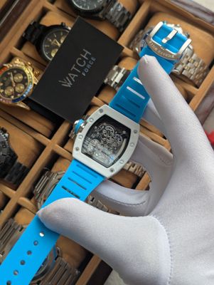 Richard Mille Blue White Quartz Watch_img_4