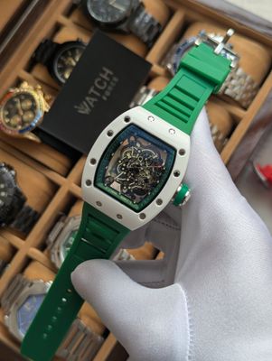 Richard Mille Green White Quartz Watch_img_1