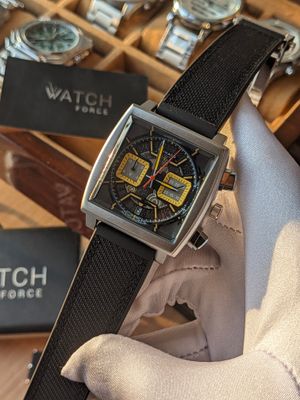 Tag Heuer Monaco Chronograph Strap Watch_img_0