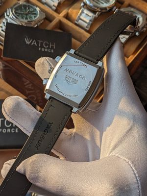 Tag Heuer Monaco Chronograph Strap Watch_img_4