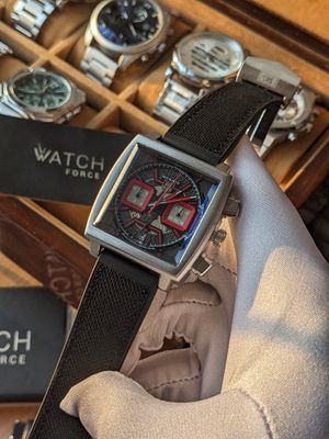 Tag Heuer Monaco Chronograph Strap Watch_img_1