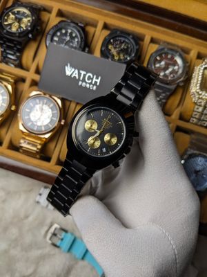 Rado Diastar Black Chronograph Watch_img_1