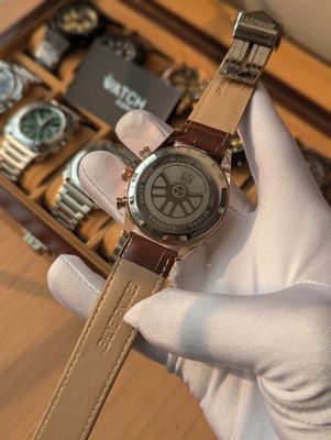 Tag Heuer Carrera Rose Gold Brown belt_img_4