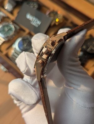 Tag Heuer Carrera Rose Gold Brown belt_img_2