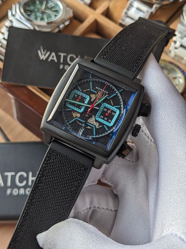 Tag Heuer Monaco Chronograph Strap Watch