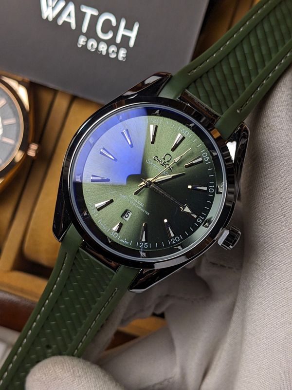 Omega Green Quartz Watch