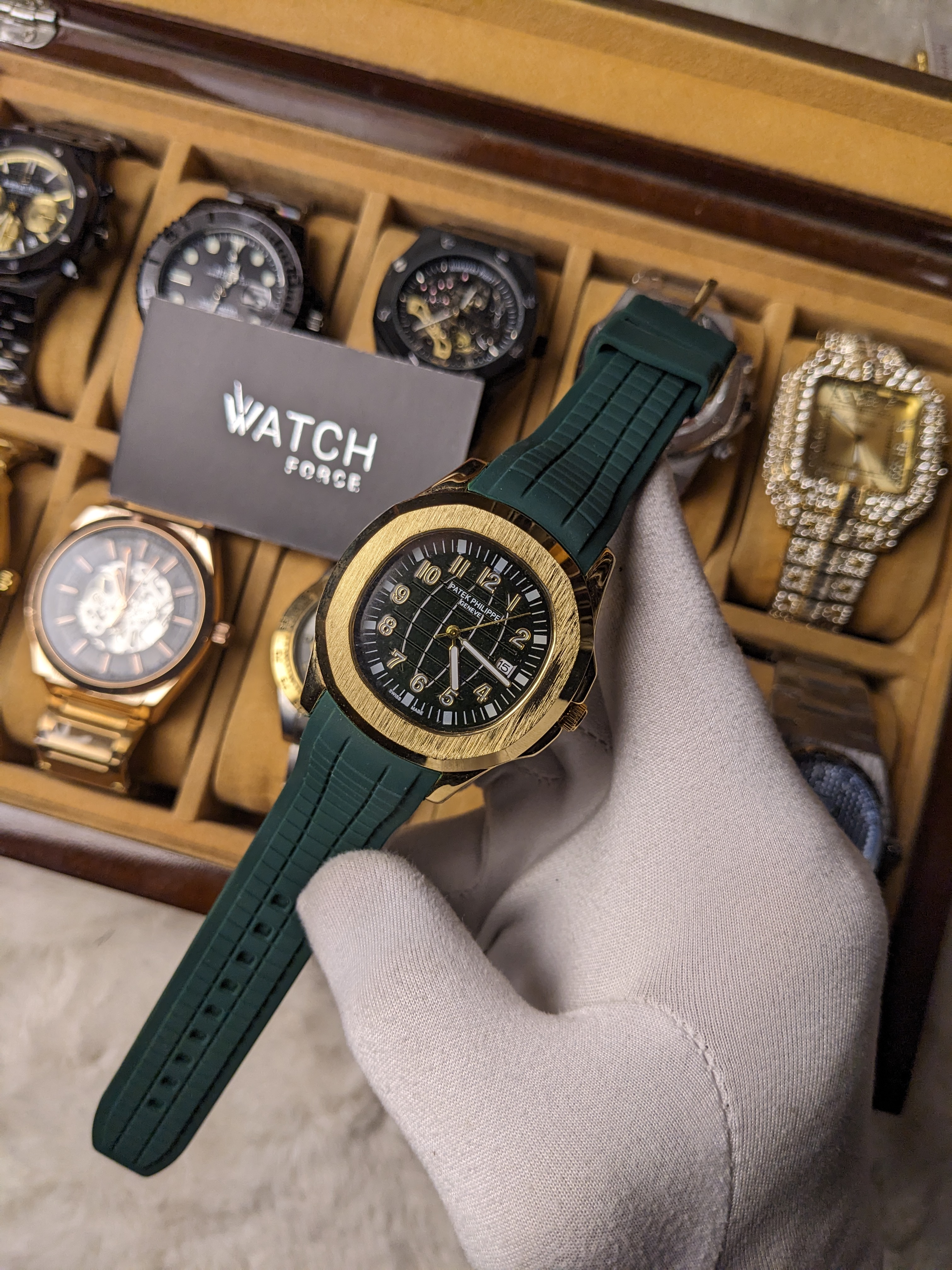 Patek Phillippe Aquanaut Watch Green