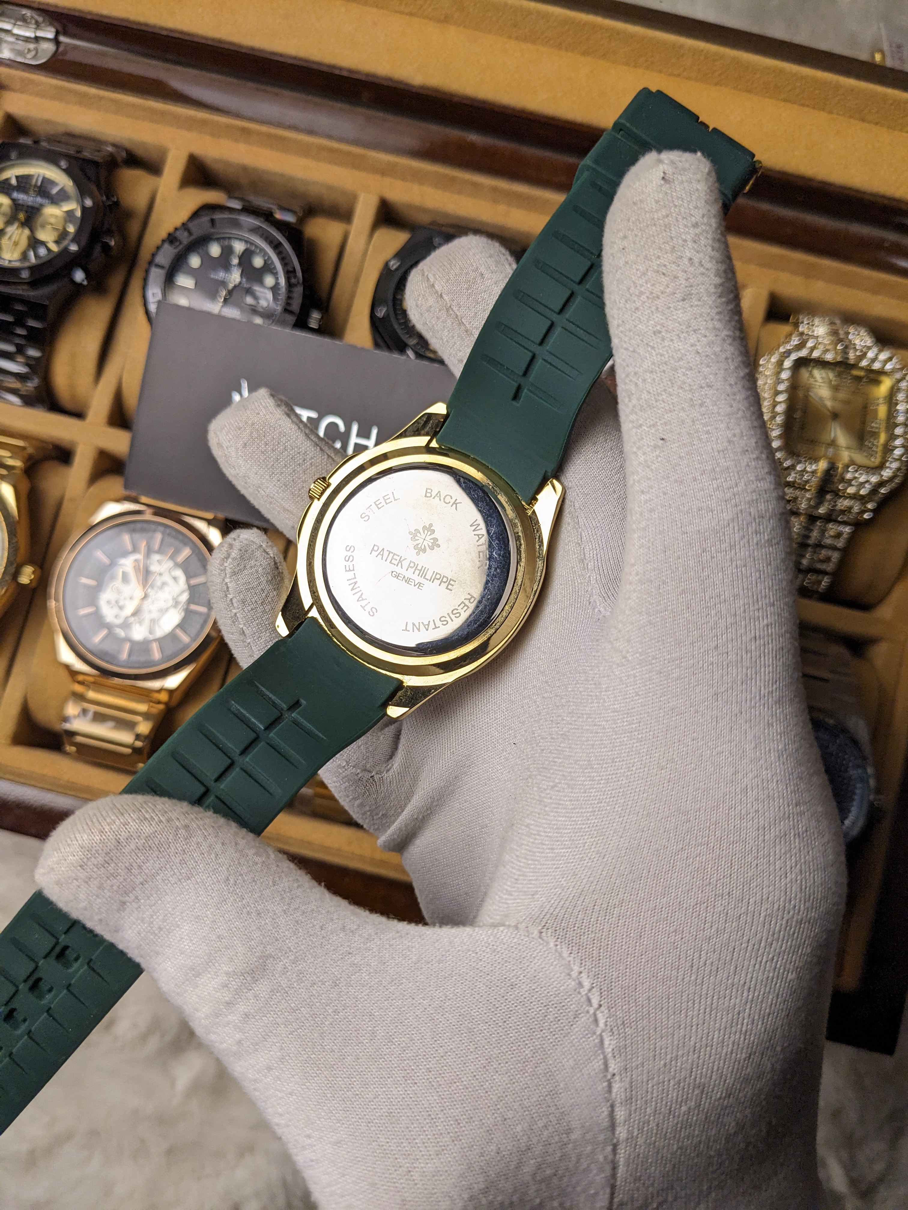 Patek Phillippe Aquanaut Watch Green_img_4