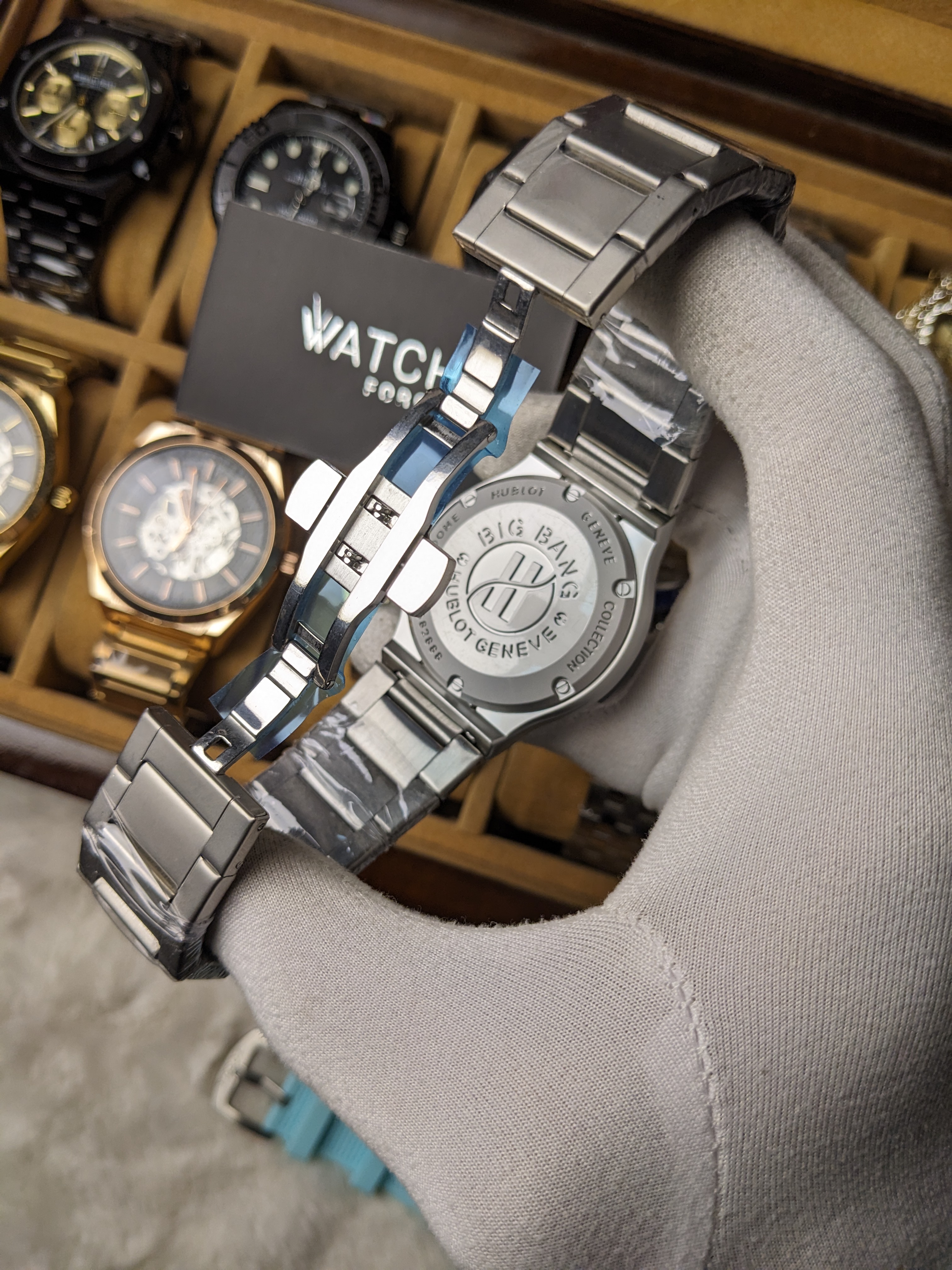 HUBLOT Quartz Watch Silver_img_4