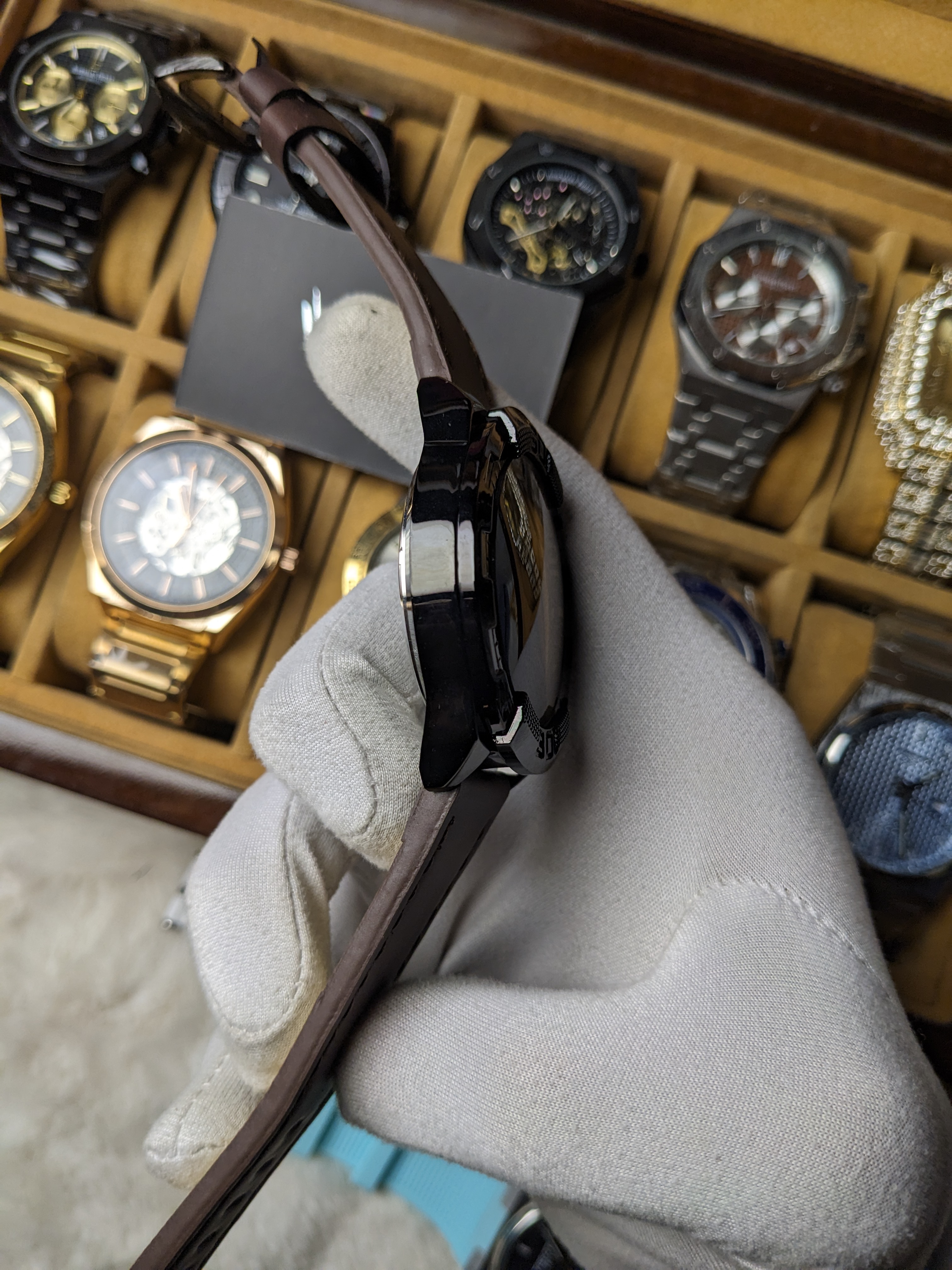 Fossil Matte Black Mechanical Watch_img_2