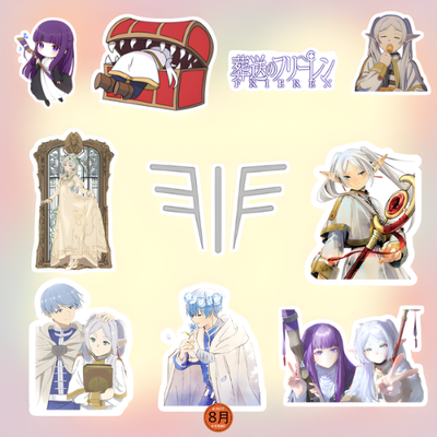 Frieren: Beyond Journey’s End — Premium Anime Sticker Pack_img_0