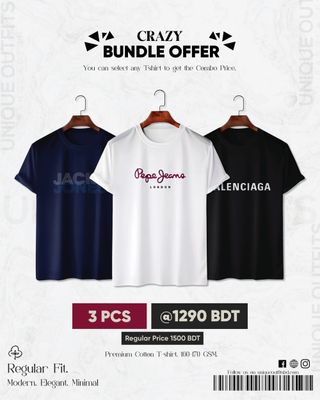 BR35 Luxury Brand Combo T-shirt