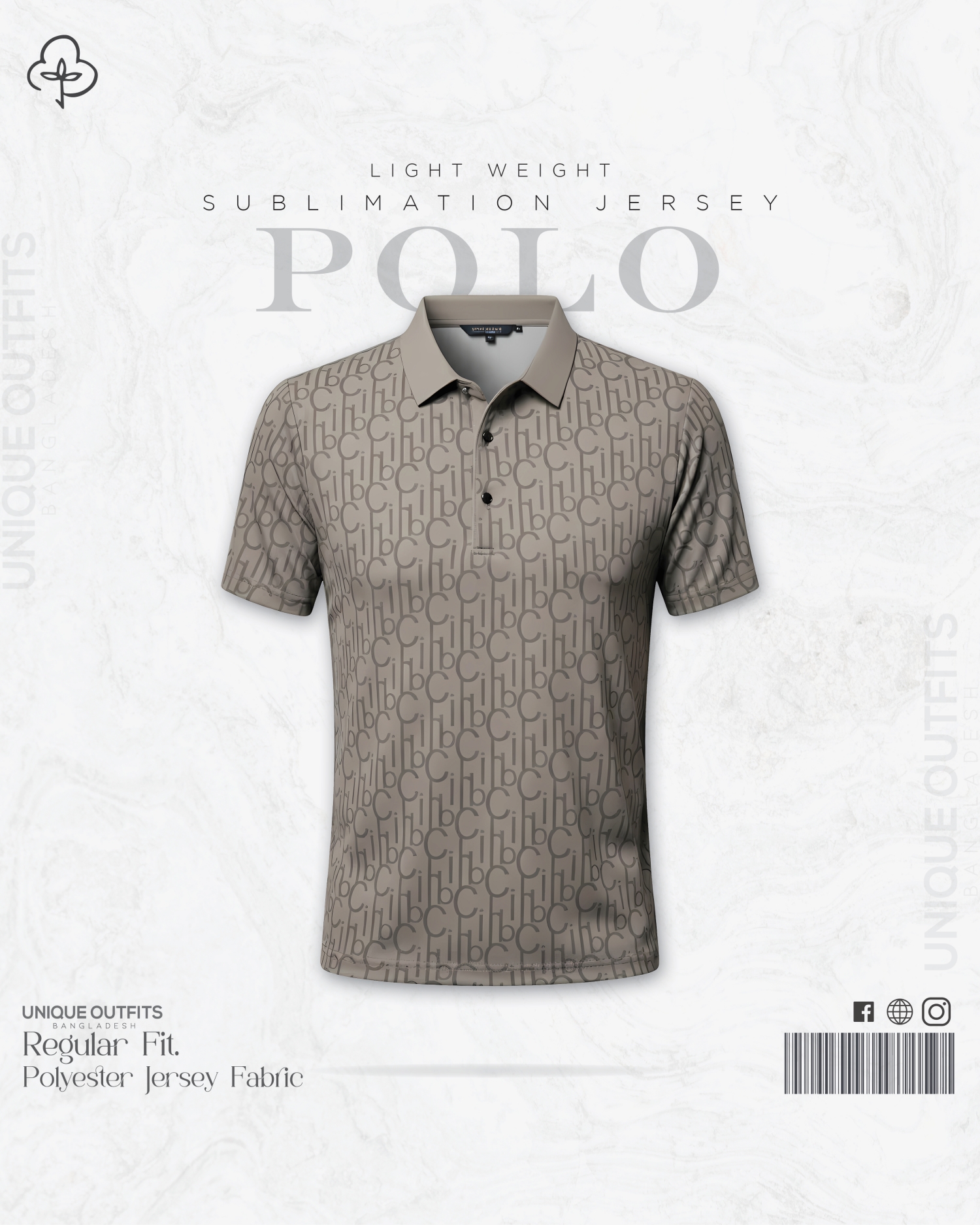 PL26 China P.P Sublimation Premium Polo T-Shirt_img_2