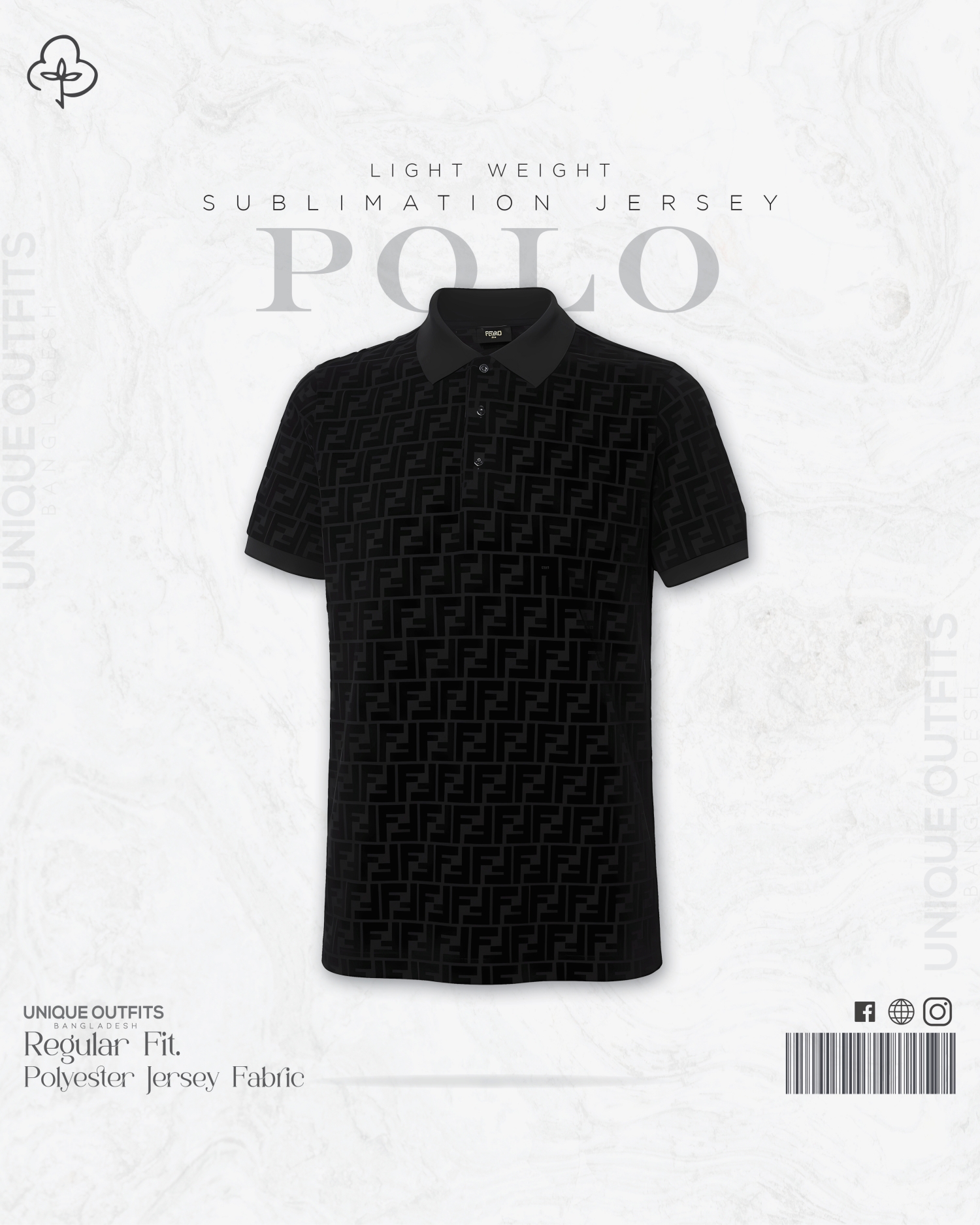 PL34 China P.P Sublimation Premium Polo T-Shirt_img_3