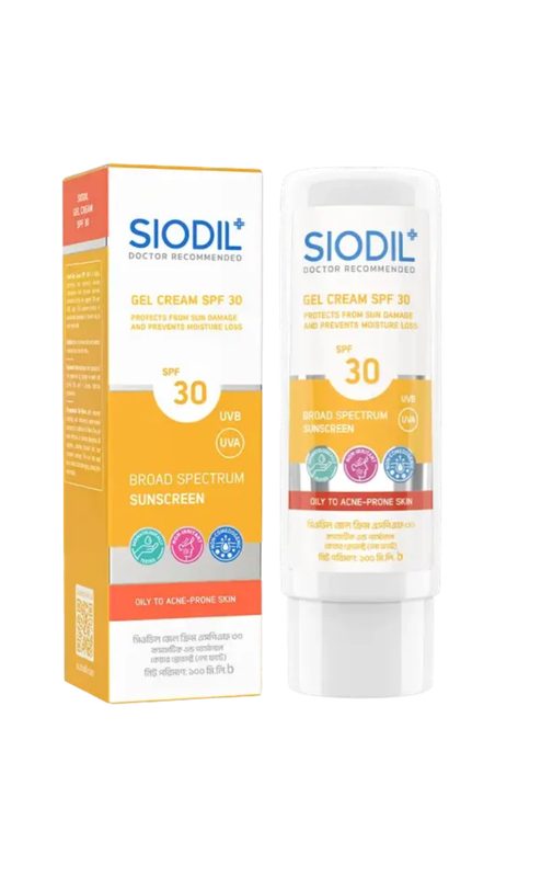 SIODIL Gel Cream SPF 30 100ml - Image 1
