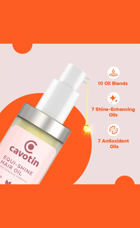 Cavotin Equi-Shine Hair Oil 50ml - Image 2
