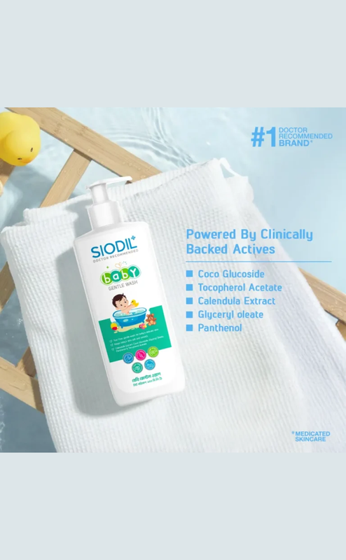 SIODIL Baby Gentle Wash 200ml - Image 3