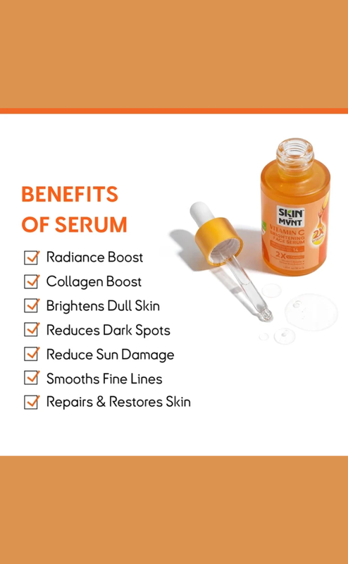 Skin Mynt Vitamin C Brightening Face Serum 30ml - Image 4