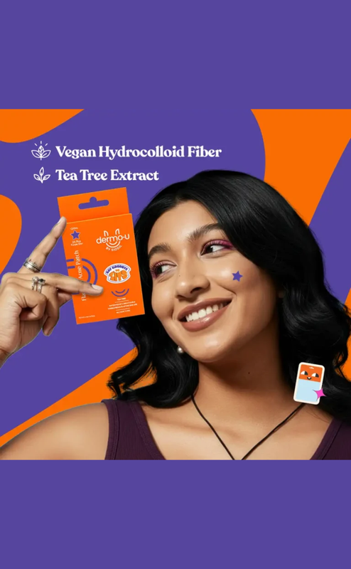 Dermo-U Anti-Acne Patch – Purple Star - Image 3