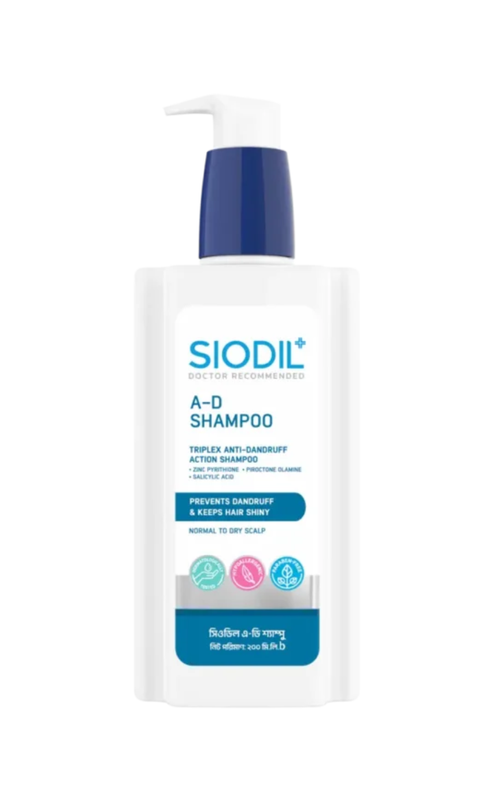 SIODIL A-D Shampoo 200 ml - Image 1