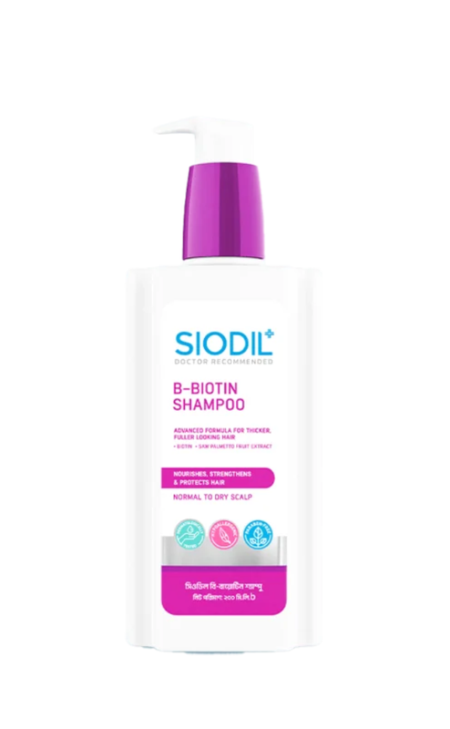 SIODIL B-Biotin Shampoo 200 ml - Image 1