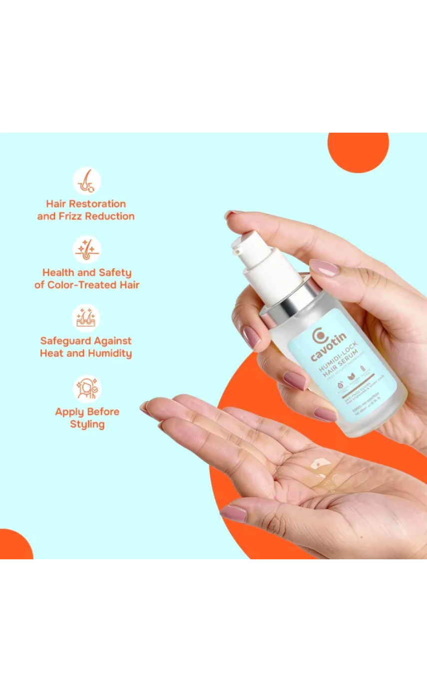 Cavotin Humidi-Lock Hair Serum 50ml - Image 3