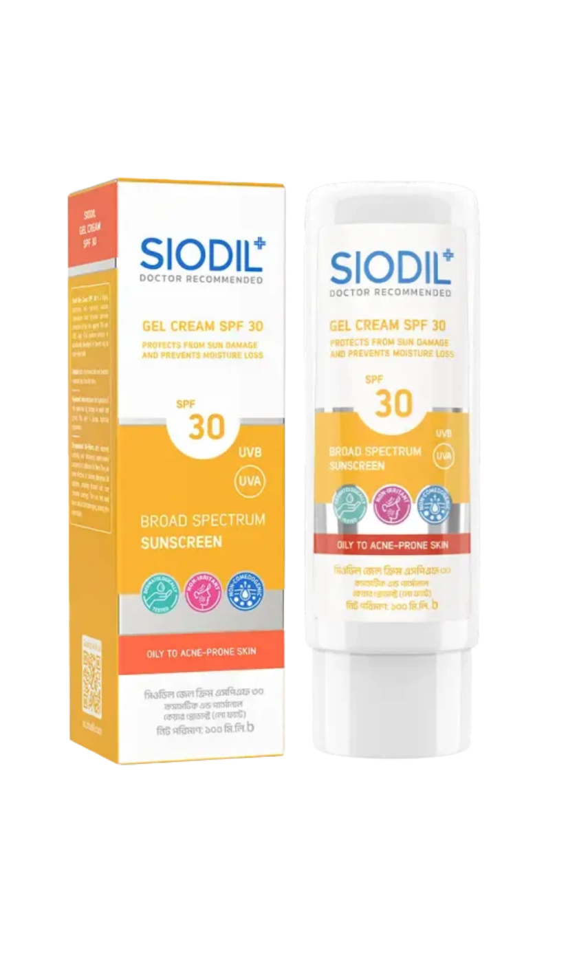 SIODIL Gel Cream SPF 30 100ml - Image 1