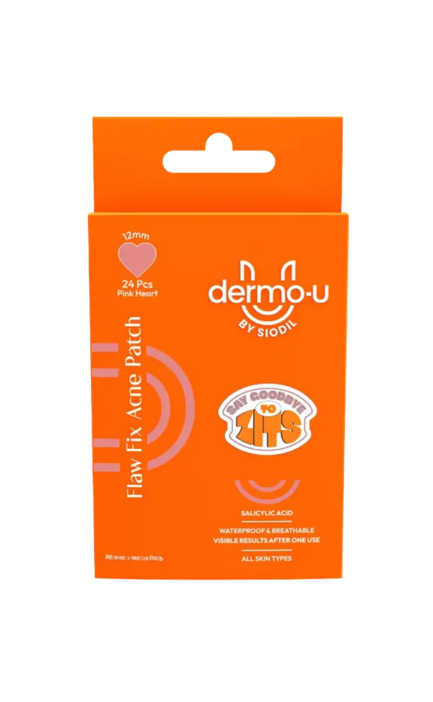 Dermo-U Anti-Acne Patch – Pink Heart - Image 1