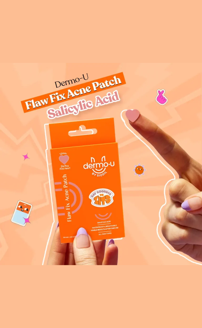 Dermo-U Anti-Acne Patch – Pink Heart - Image 6